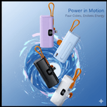 Capsule Mini Power Bank Boosts
